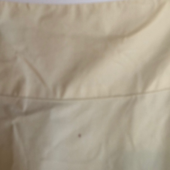 Lemon Yellow Full Skirt Lafayette 148 Size 8 - Picture 2 of 5